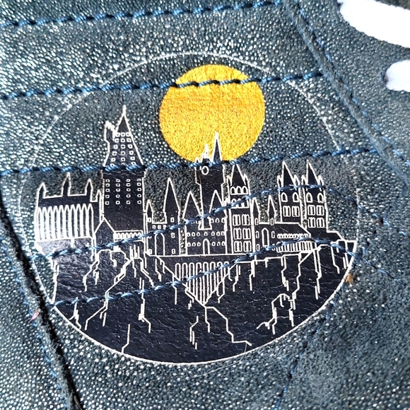 Harry Potter Vans collaboration sparkly high tops! Sz 5. EUC - Picture 2 of 14